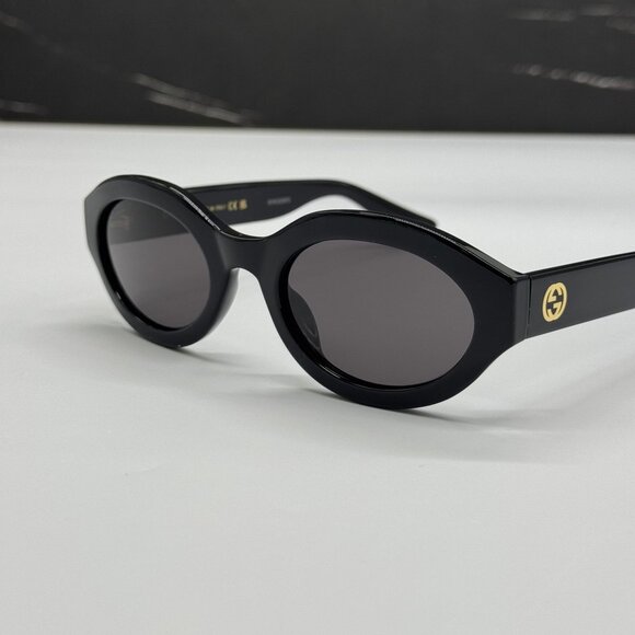 NEW GUCCI GG1579S 001 SUNGLASSES BLACK WOMEN EYEWEAR main image 11